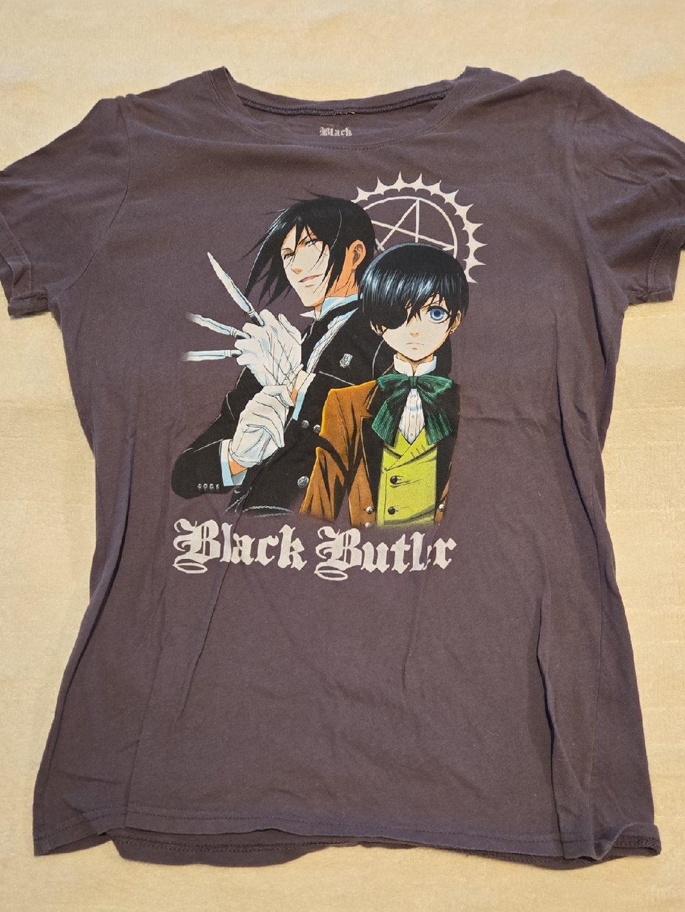 Women's T-shirt. Black Butler anime